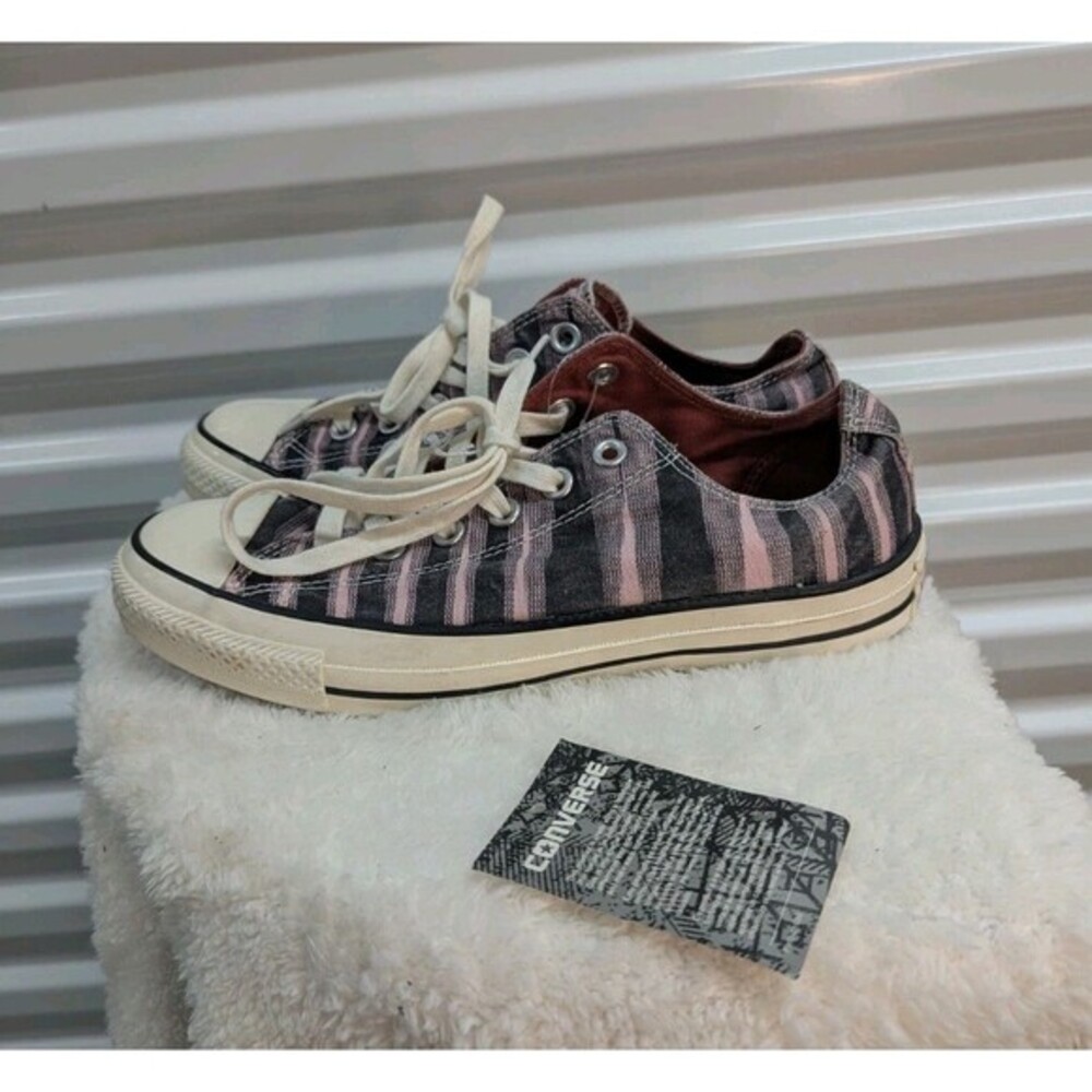 Y2K Grunge Zebra Print Converse Chuck Taylor Pink Freeze NWOB‎ M6.5 W8.5